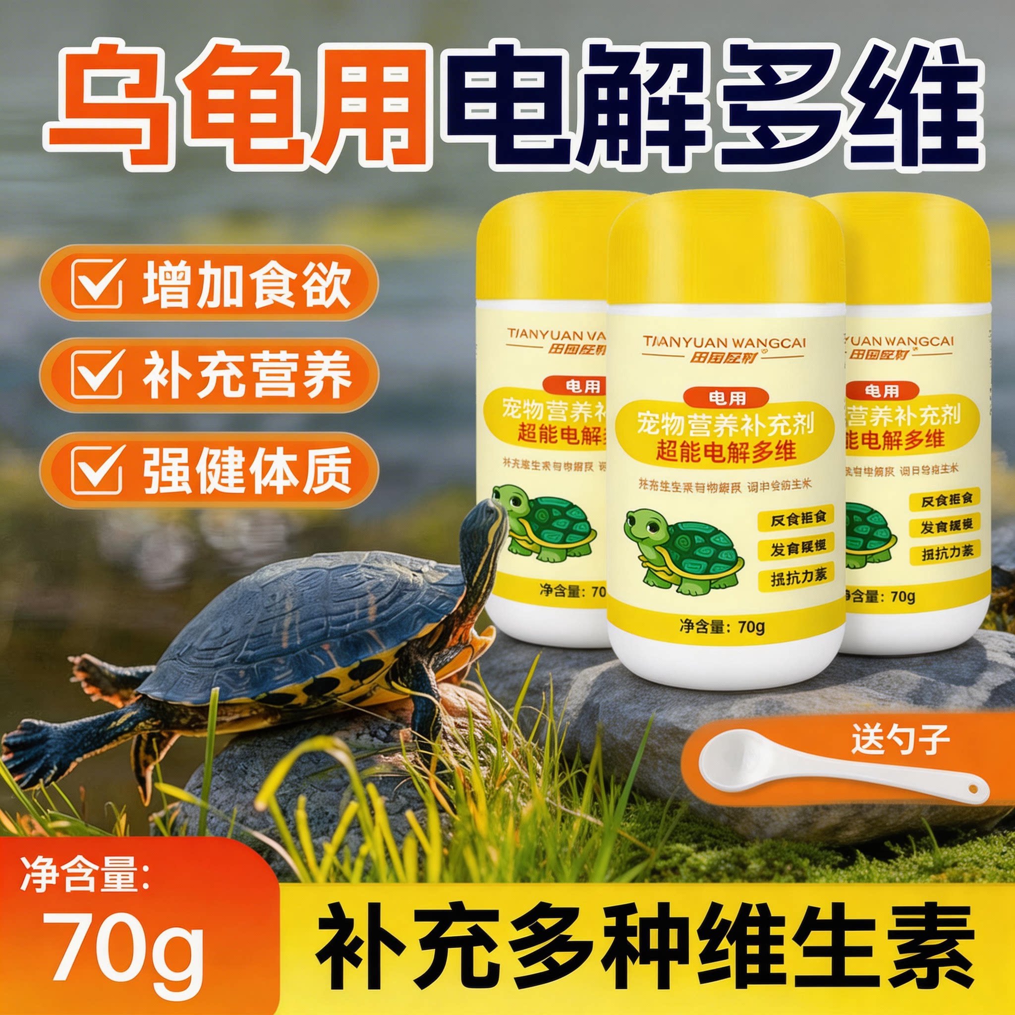 【央ma力荐】乌龟电解多维