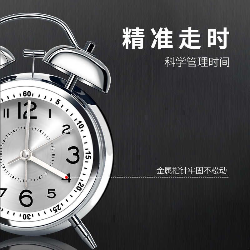 闹钟2026新款学生用强力叫醒男女孩专用起床神器儿童小闹铃充电款图片