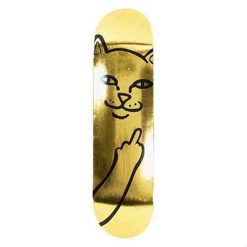 55滑板店 RIPNDIP 中指猫 贱猫专业进口双翘滑板板面? 送砂