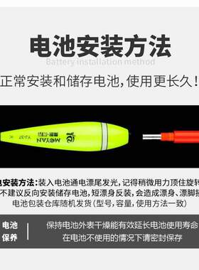 魔眼变色矶钓漂日夜两用电子鱼漂远投滑漂湖库大物夜光漂路滑浮漂