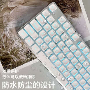 静音键盘有线机械手感鼠标套装女生办公笔记本作家码字专用