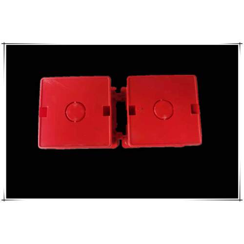 86型暗装底盒开关暗盒接线盒自攻丝盒加厚拼装盒万能孔线盒PVC盒