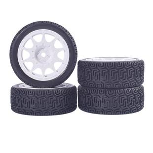 14303雪铁龙改装 RC田宫拉力轮胎1 TT02 FW06 胎 10平跑拉力胎XV01