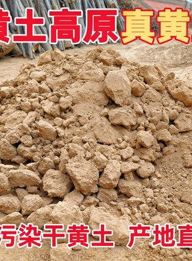 天然黄土高山黄土花土种植土培养土种树宝宝过敏体质可玩耍非沙土