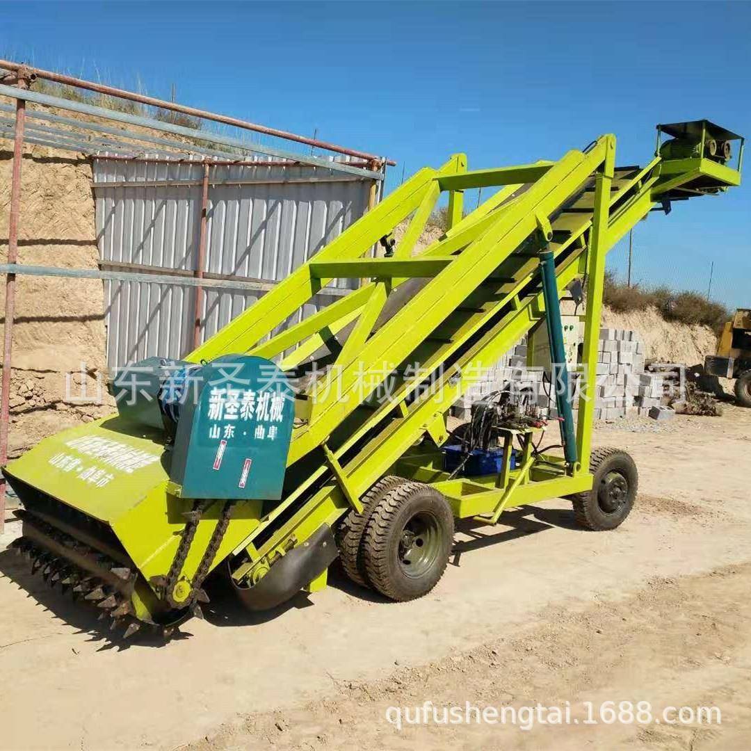移动式青储取料机堆取料牛羊场自动取料机