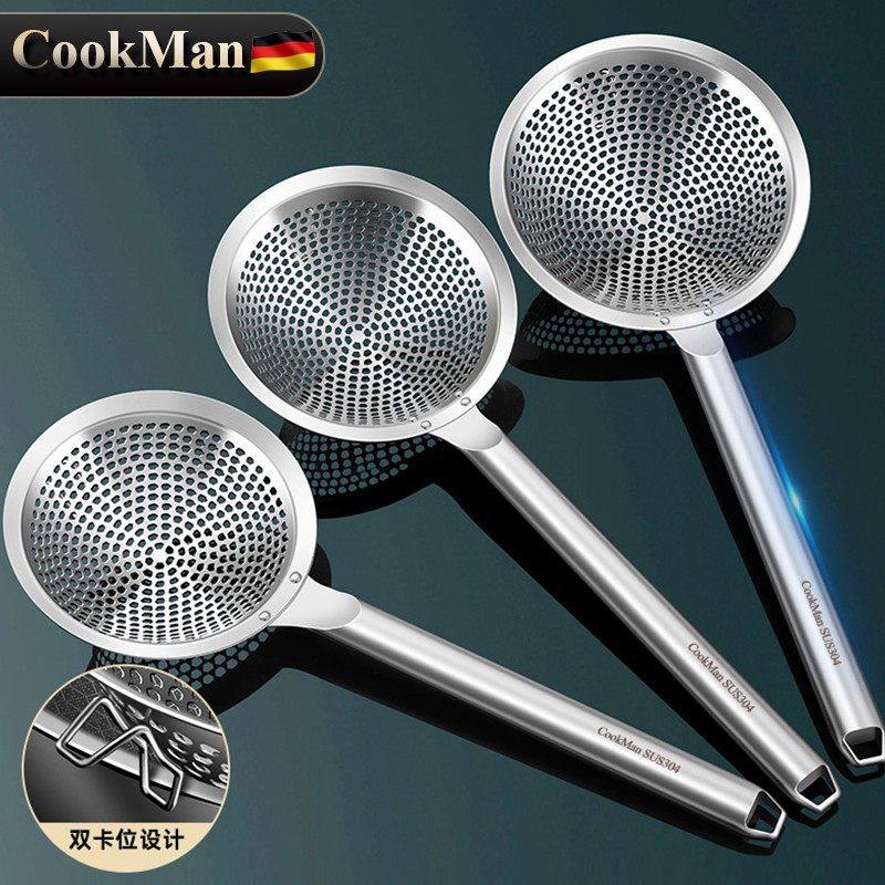 加厚大漏勺304不锈钢厨房家用过滤网笊篱捞面捞饺子油炸火锅捞勺,家庭/个人清洁工具,水槽沥水袋,淘宝优惠券,粉丝福利购,淘宝优惠卷