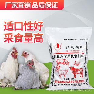 江泉510A破碎鸡饲料喂鸡小鸡开口肉鸡育蛋鸡产蛋饲料