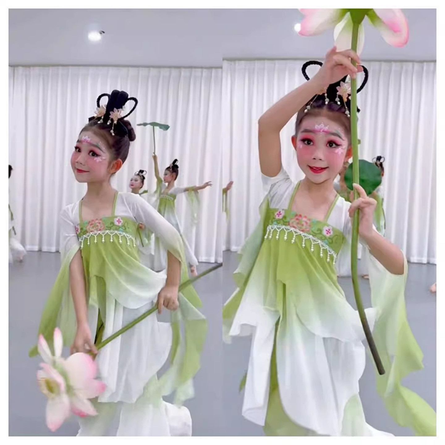 舞蹈鱼戏莲叶间最炫民族风服饰