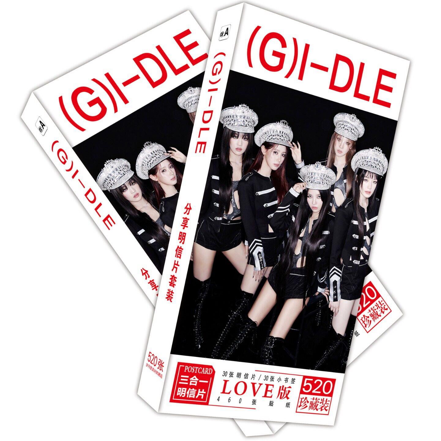 新品 (G)I-DLE明信片 宋雨琦明星周边贺卡书签明信片