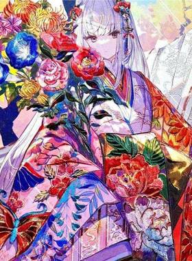 PROOF工画堂明日方舟画师藤Choco四季极彩新年插画卡套牌套妹套