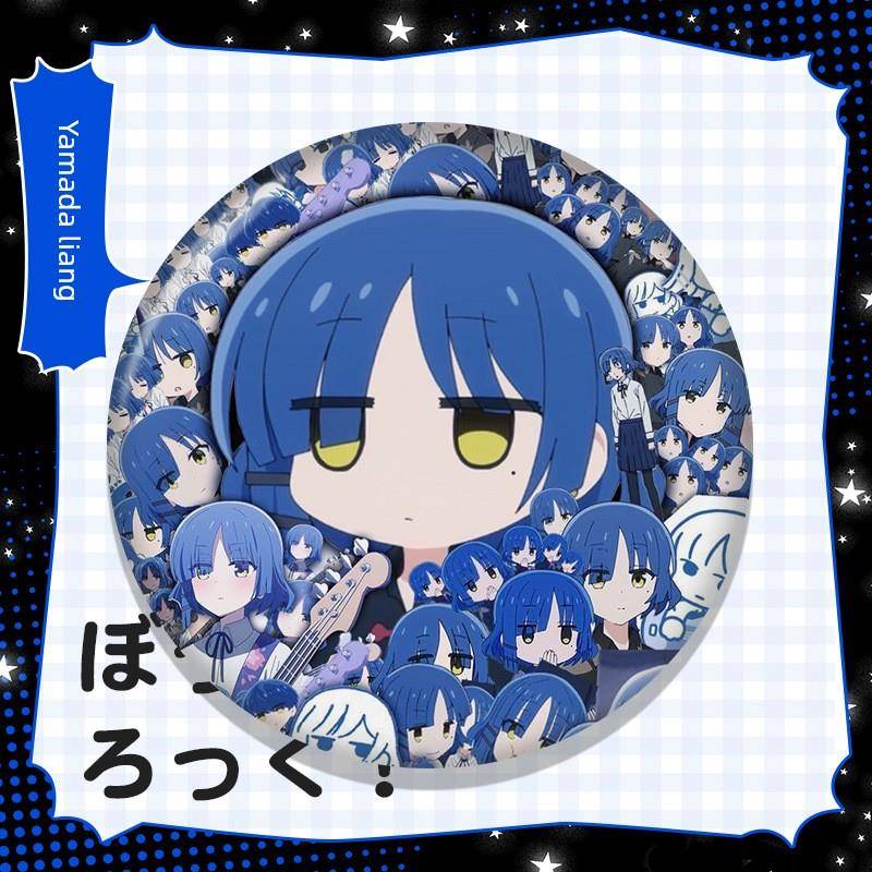 孤独摇滚徽章吧唧后藤一里山田凉喜多郁代伊地知虹夏胸针痛包配饰