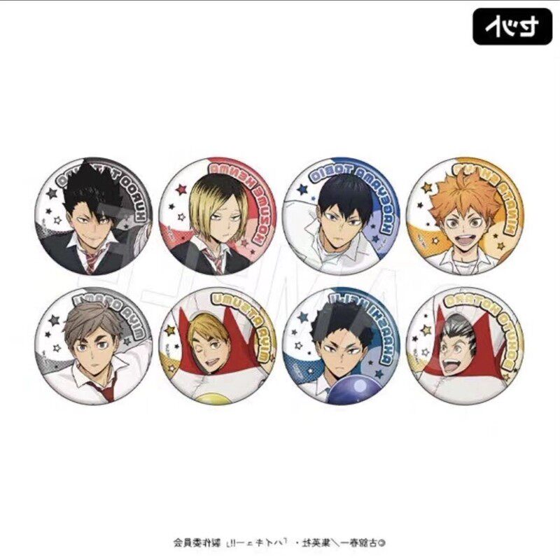 【日谷岛现】排球少年保龄球吧唧 拍立得