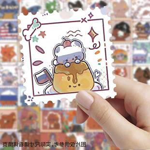 CH邮票贴纸卡通动漫创意高颜值手账装饰桌面手机笔记本贴画