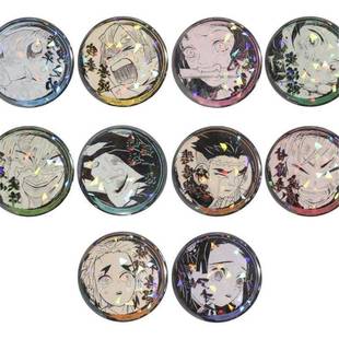 日谷正品 鬼灭之刃时透无一郎蜜璃js受注泪闪 单领吧唧徽章 谷子