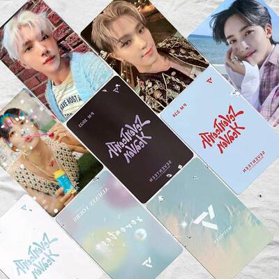 seventeen十七镭射小卡新专辑mini11卡片徐明浩全圆佑自印LOMO卡