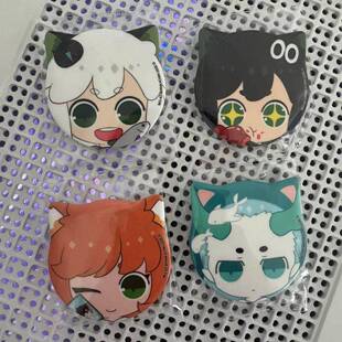 罗小黑战记 日谷 猫耳异形吧唧罗小黑无限风息哪吒若水洛竹周边