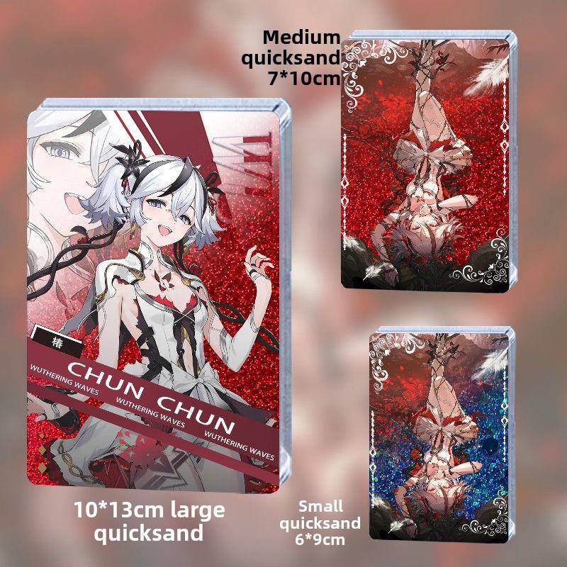 鸣潮周边共鸣者「椿」周边流沙麻将暗夜叩响白昼之门谷子送礼