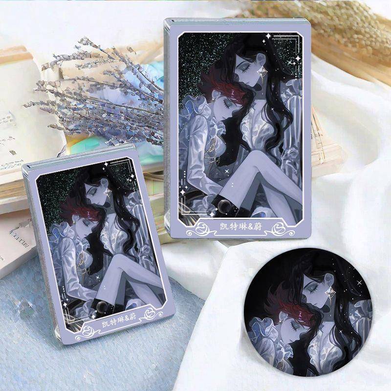 双城之战蔚凯特琳流沙麻将咕卡吧唧礼物徽章摆件立牌创意咕卡砖