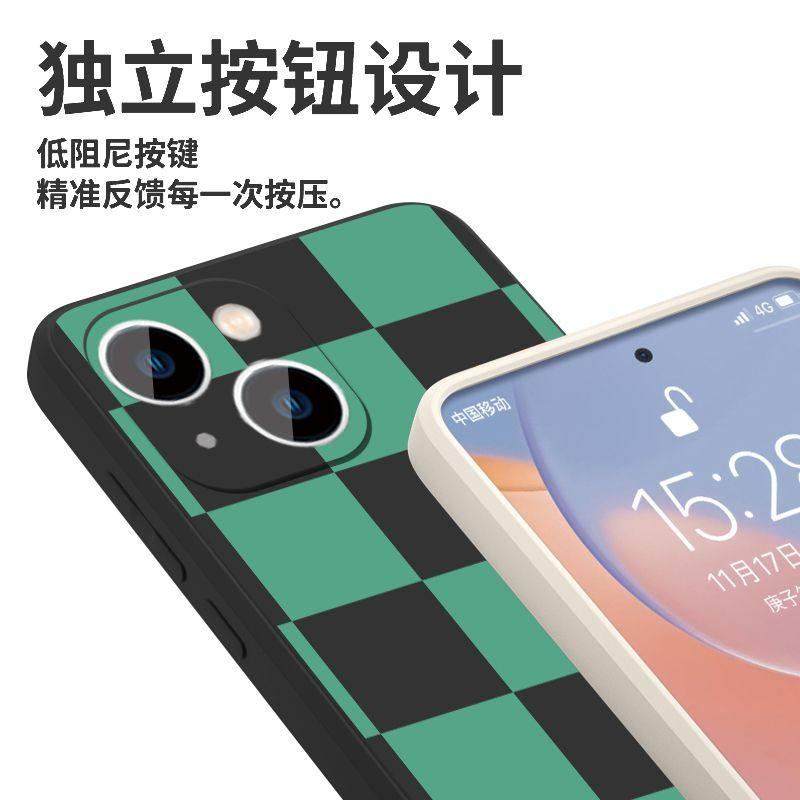 新款鬼灭之刃手机壳苹果15华为mate60我妻善逸iPhone14promax炭治