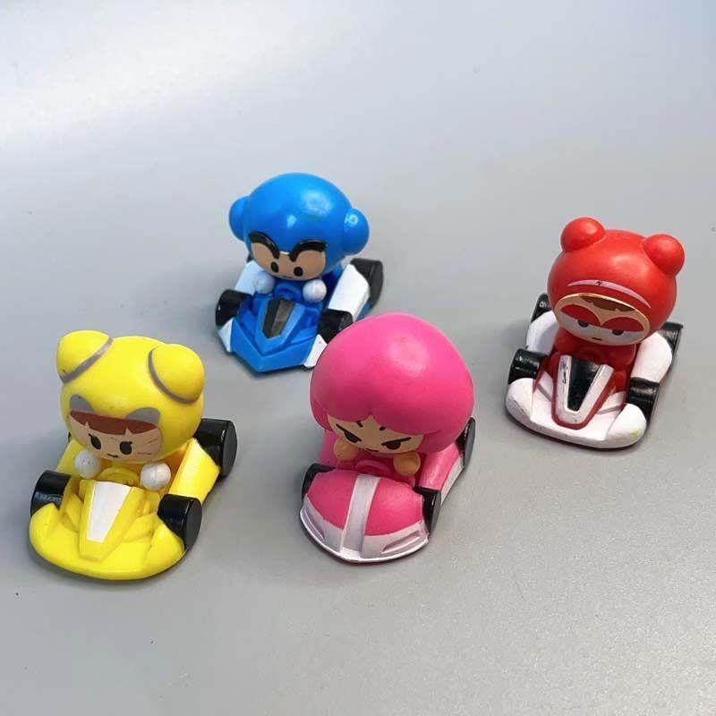 跑跑卡丁车模型黑骑士V1烈焰泰坦马拉松公仔模型潮玩摆件玩具