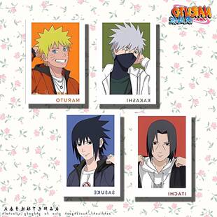 A限 火影忍者疾风传 吧唧拍立得相卡小卡 mate私服 动漫周边 arti