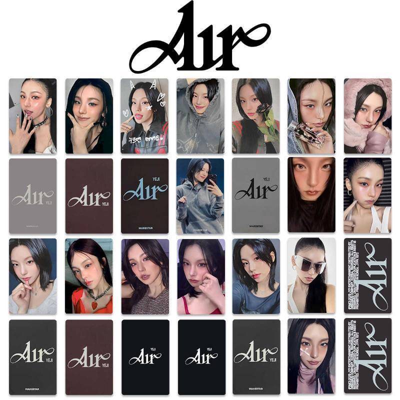 ITZY梯YEJI黄礼志Solo周边AIR专辑小卡 WM特典卡 PB版自印SW MS