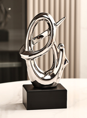 轻奢创意小摆件高档家居装饰品现代简约客厅酒柜电视柜高级艺术品