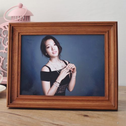 欧式实木相框6 7 8 10 12 16寸婚纱照片框礼品摆台挂墙定制画框