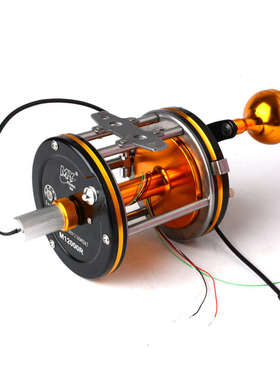 可视锚鱼鼓轮明洋M12000全金属鼓轮专用渔轮15000 M10000R锚鱼轮