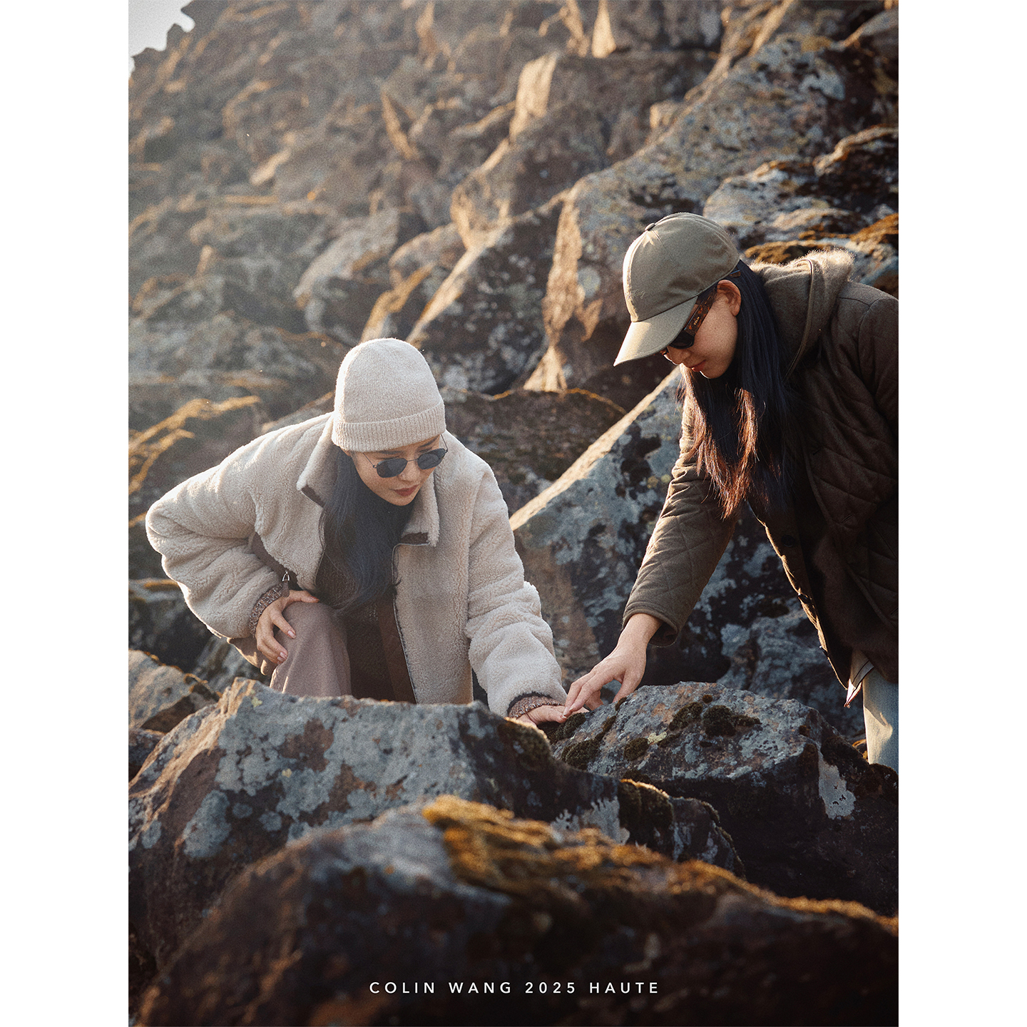 COLINWANG-LIFE STYLE|南非进口米粒卷皮毛一体男女同款皮草外套