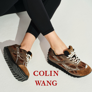 羊反绒拼接复古休闲舒适透气Orbit运动鞋 STYLE LIFE COLINWANG