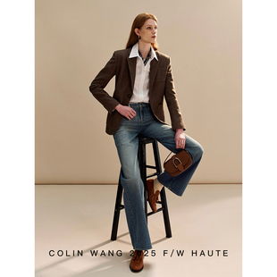 COLINWANG-COLIN JEANS系列|日本进口丹宁美式复古直筒牛仔裤