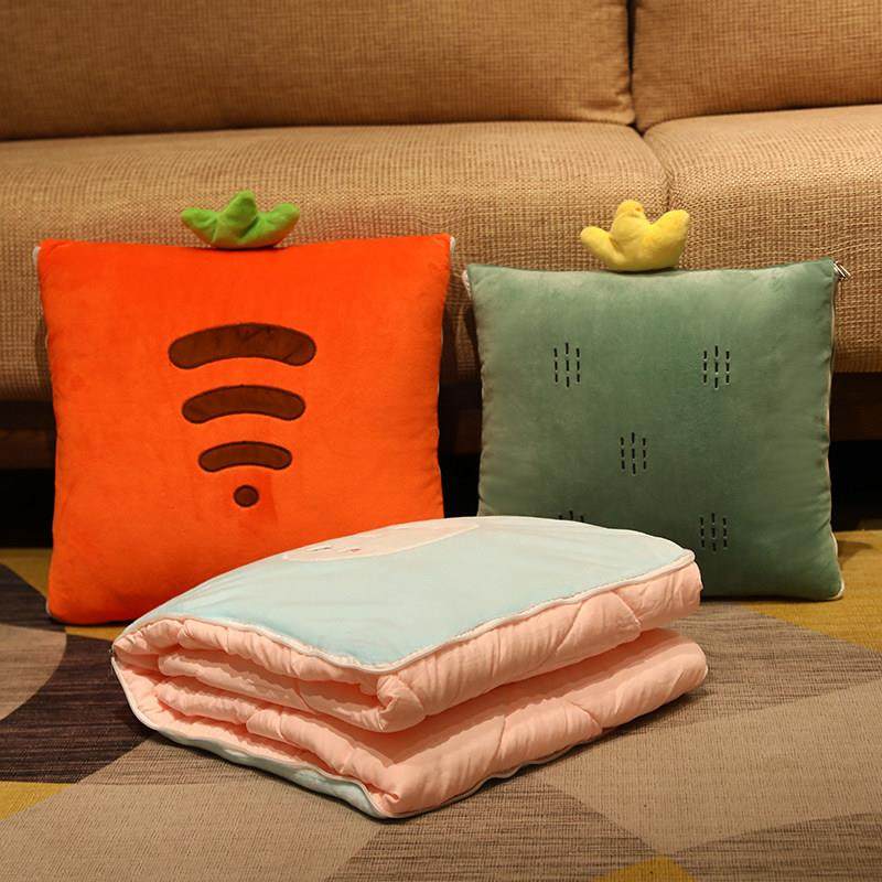 抱枕被子两用加厚毯子小枕头办公室午睡汽车内车载靠枕靠垫二合一,居家布艺,抱枕被,淘宝优惠券,粉丝福利购,淘宝优惠卷