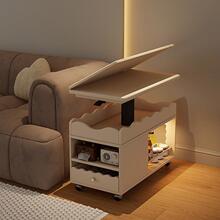 移动茶几小推车可折叠升降客厅沙发边几多功能小户型餐车阳台茶桌