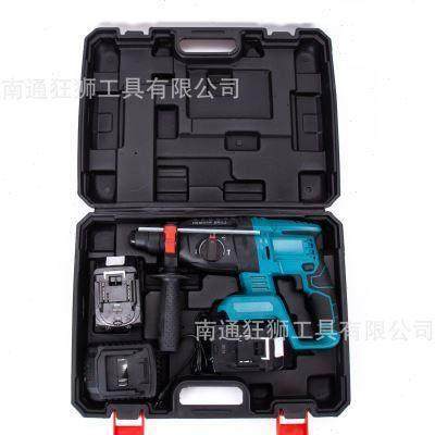 跨境外贸工厂供应锂电电池无刷重型大功率便携式无线电锤