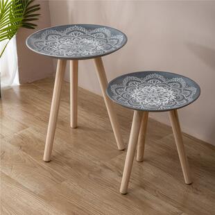 摩洛哥覆古小茶几边几北欧风民宿角几小圆桌子创意波西米亚茶台