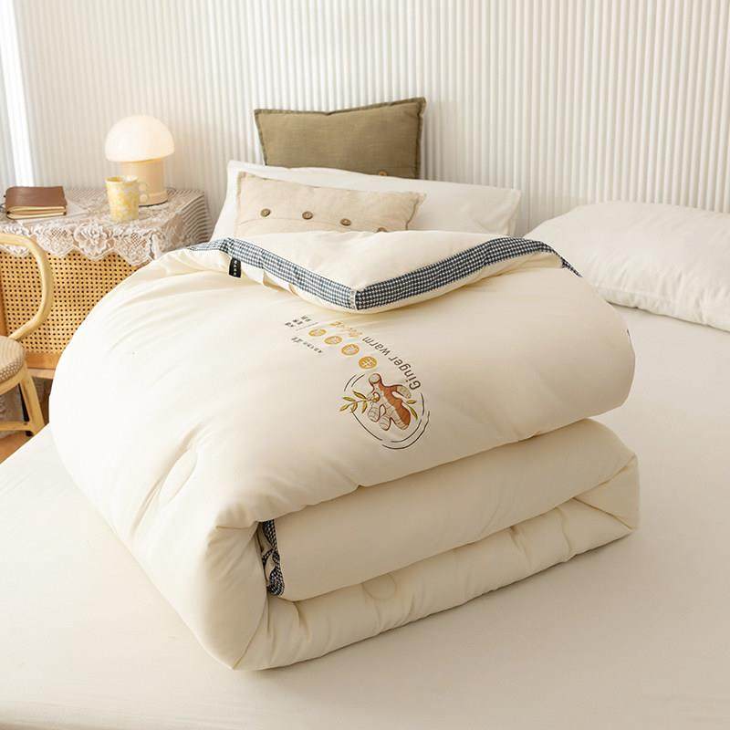 秋季新品立体春秋被生姜暖绒加厚保暖冬被四季通用床上用品被芯,床上用品,棉花被,淘宝优惠券,粉丝福利购,淘宝优惠卷