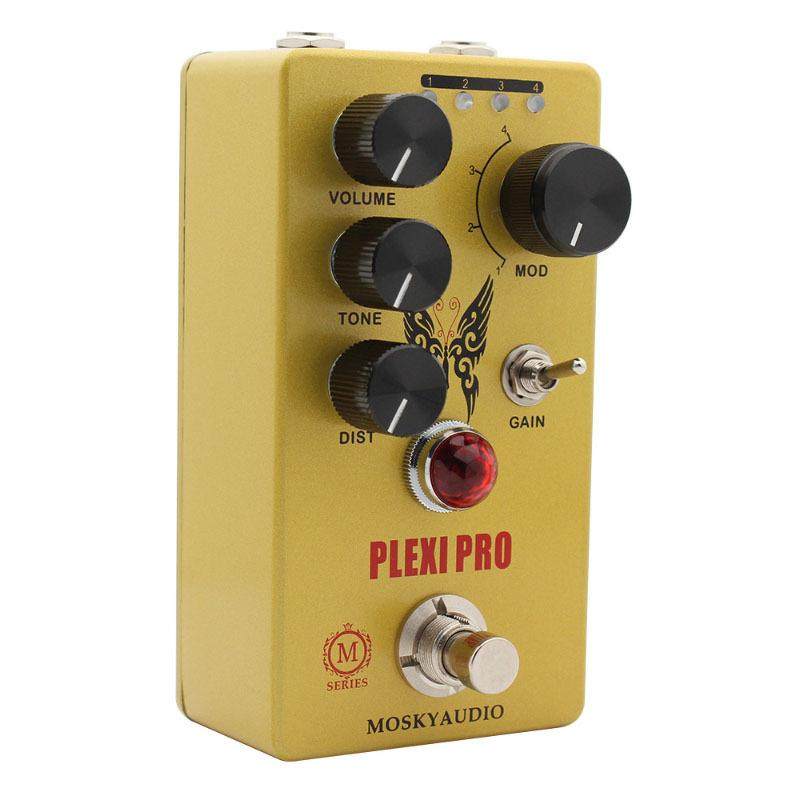 MOSKYAUDIOPLEXIPRO红宝石失真效果器电吉他效果器踏板加强版