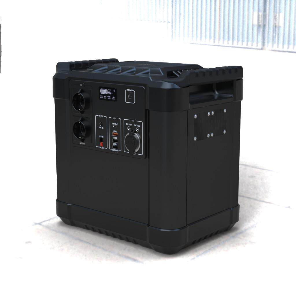 户外电源220V移动大容量便携2000W大功率应急蓄电池自驾游露营