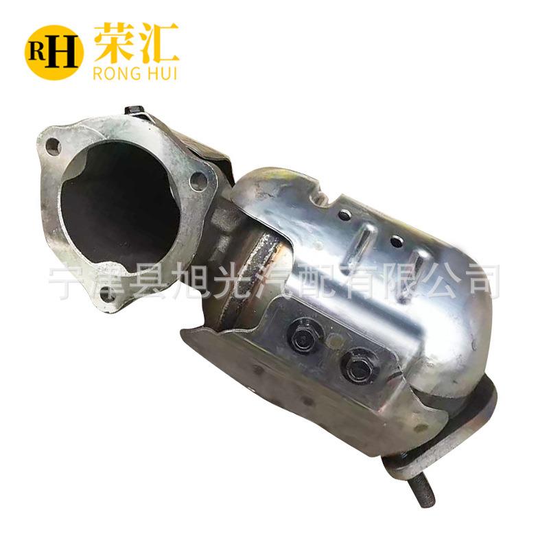 适用现代新途胜1.4T1.6T三元催化器后节排气管尾气净化器瑞纳