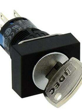 和泉IDECAS6H系列AS6H-2KT1AC、AS6H-2KT2AC自锁钥匙选择开关开