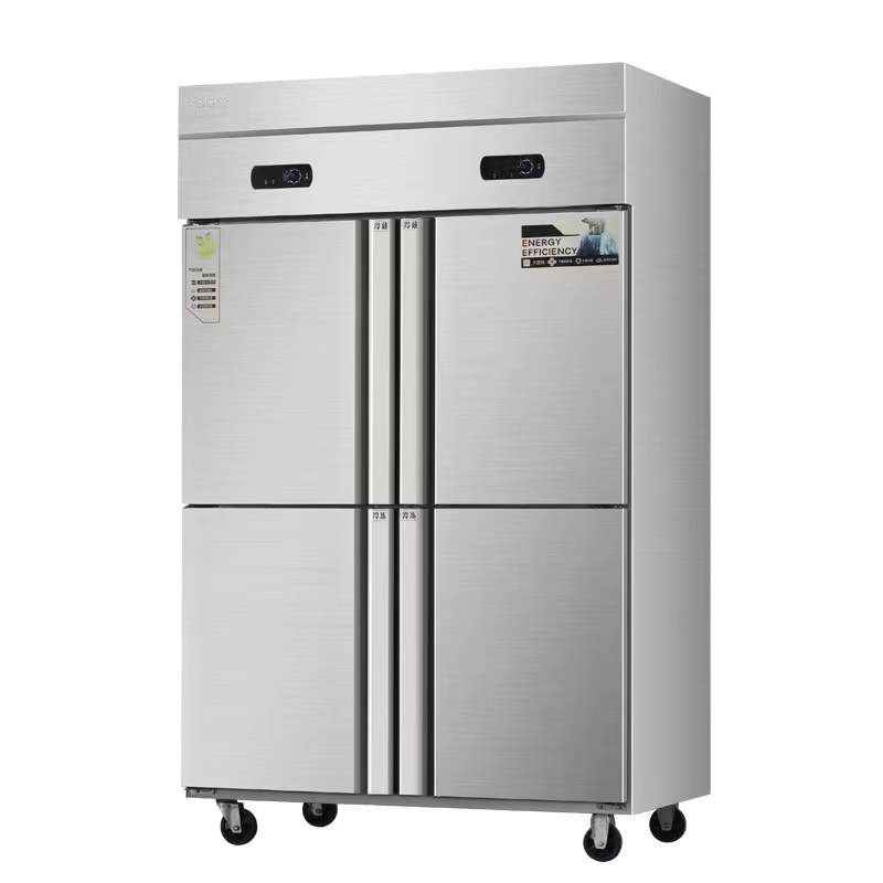 四门冰箱商用冷藏冷冻厨房双温冷藏冷冻柜保鲜冷柜立式大容量冰柜