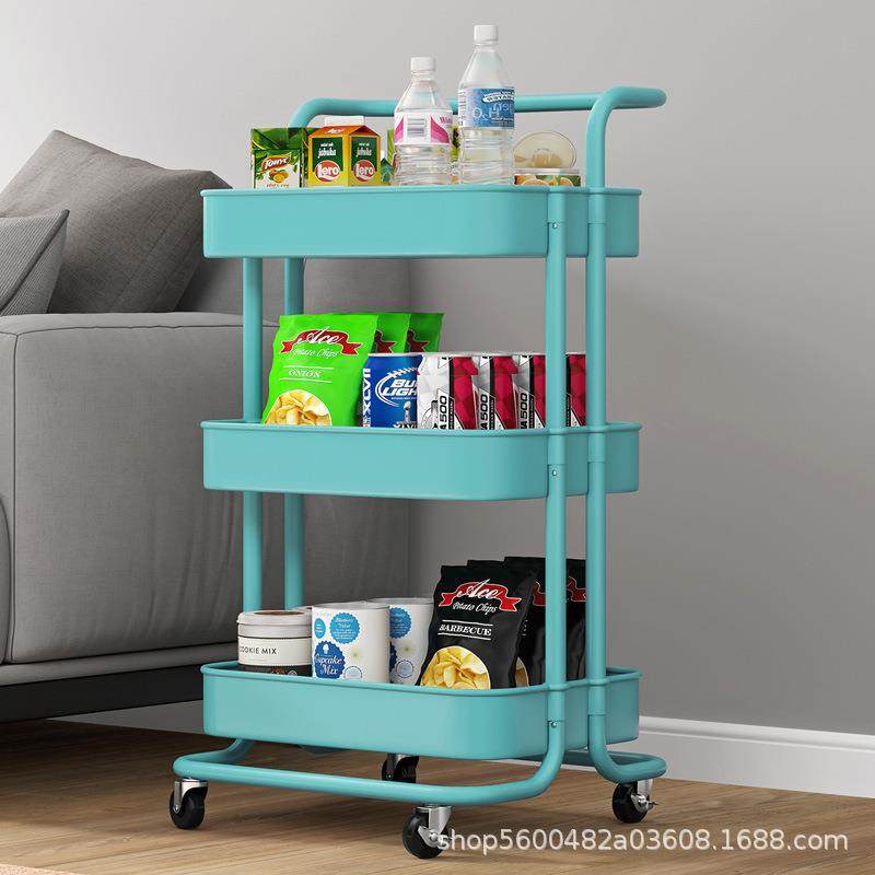 外贸可移动置物架带轮厨房小推车收纳多层家用储物落地式架子,农机/农具/农膜,其它农用工具,淘宝优惠券,粉丝福利购,淘宝优惠卷