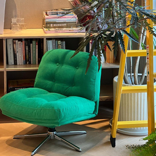 杜威林格单人椅休闲阳台客厅旋转沙发椅子设计师创意网红懒人沙发