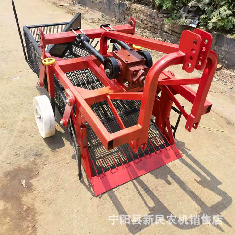 河南洛阳用花生收获机花生铲果收果子机器单缸车多缸车可用收花生