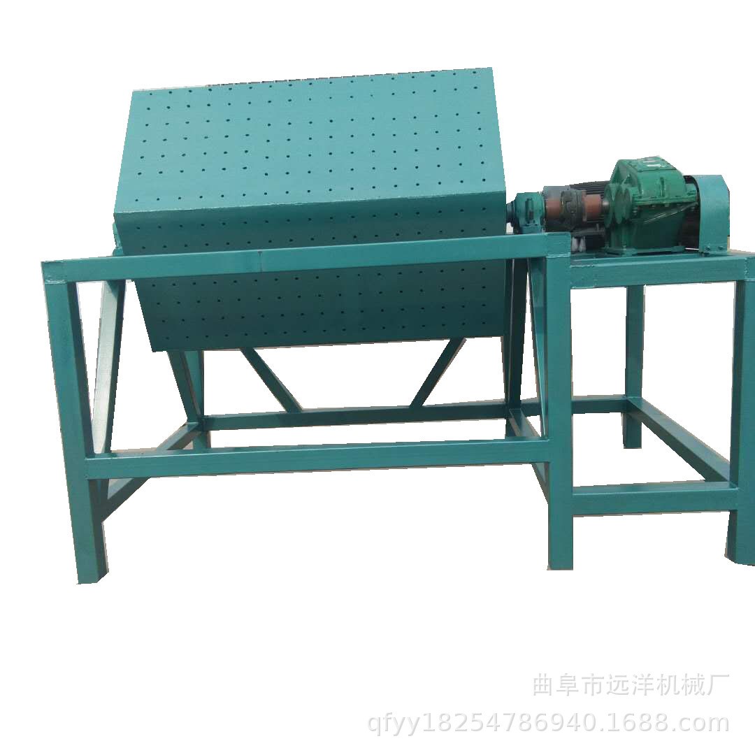 干抛式滚桶溜光机六角滚筒铁板去氧化层除锈机金属抛光研磨机