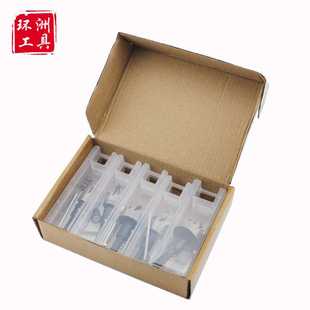 HSS速钢开孔器不锈钢铁板金属扩孔铁皮塑料打孔钻头5PC套装