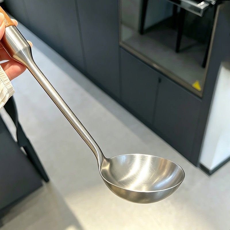 316L不锈钢小锅铲汤勺家用迷你炒菜铲小号不粘专用蘑菇锅铲炒勺子图片