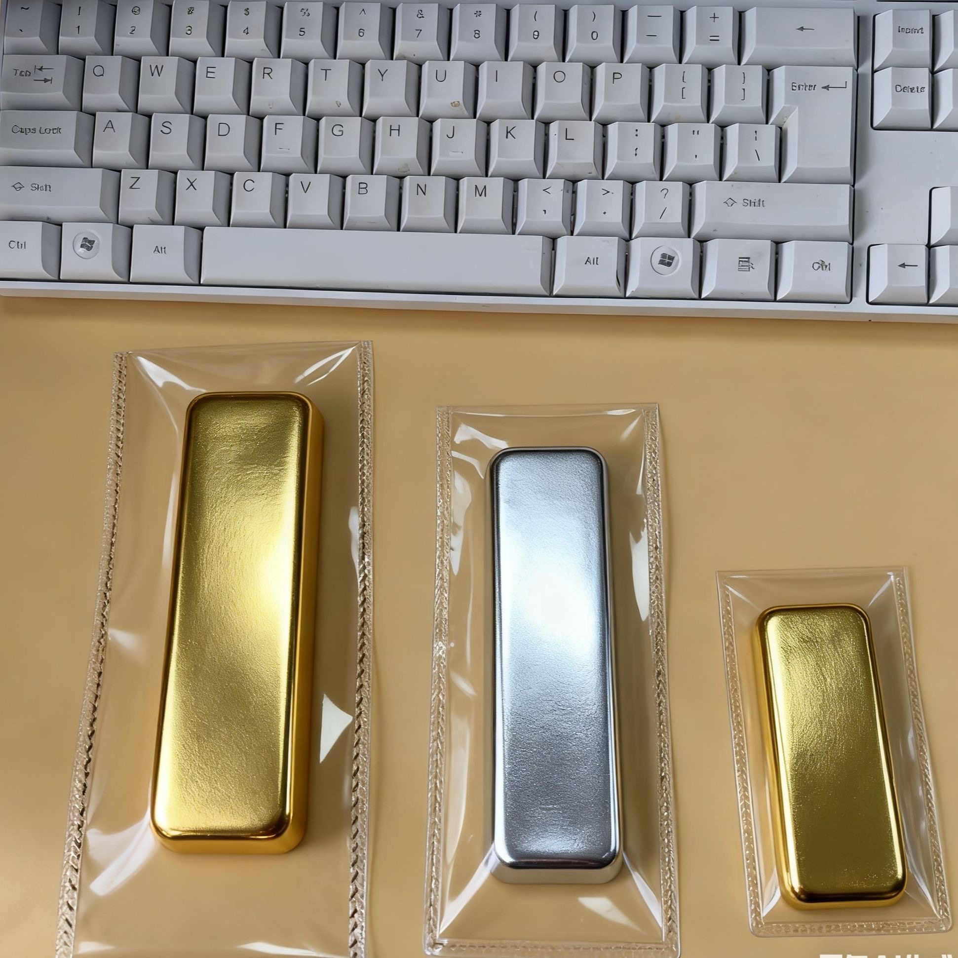 pvc金条平口袋银条储存袋防氧化真空袋首饰黄金收纳加厚塑封袋,包装,平口袋,淘宝优惠券,粉丝福利购,淘宝优惠卷