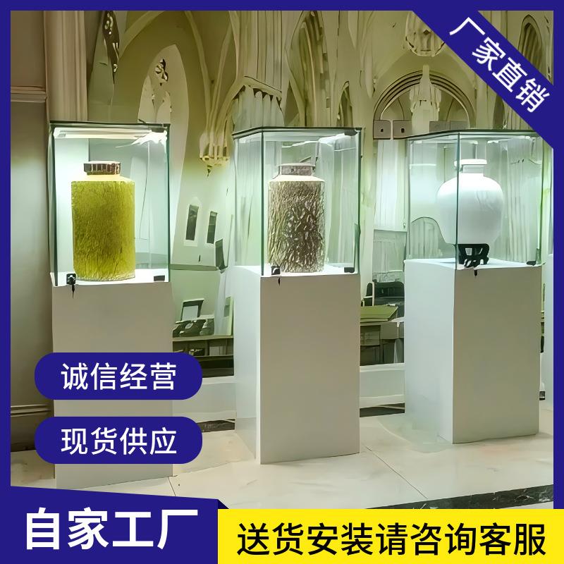 博物馆文物展柜商品玻璃展示柜珠宝首饰玻璃柜货柜工艺礼品展览